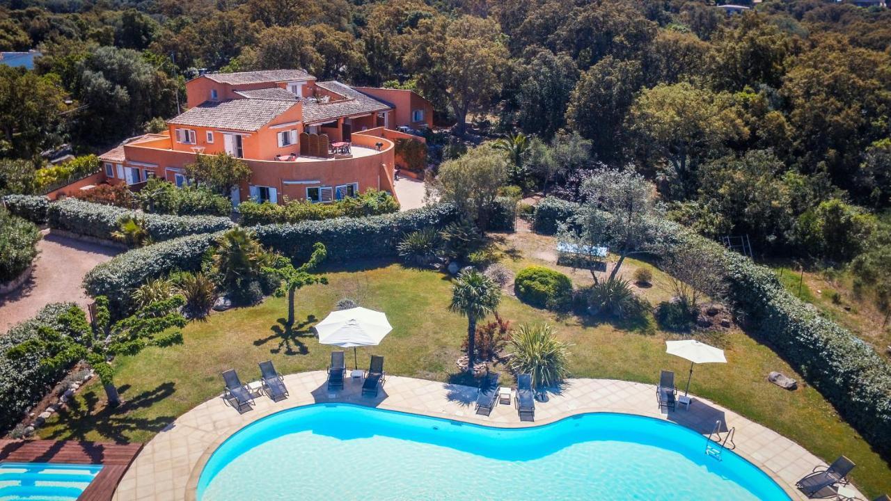 Residence Les Jardins De Sainte-Lucie "Piscine Chauffee" Exteriör bild